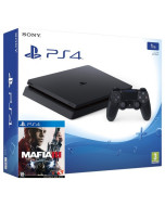 Игровая приставка Sony PlayStation 4 Slim 1TB Black (CUH-2016B) + Mafia 3 (III)